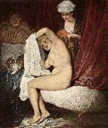 WATTEAU, Antoine The Toilette oil